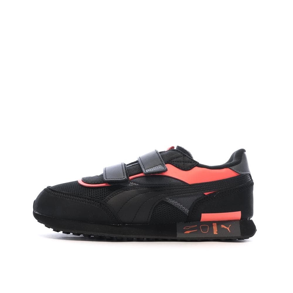 Baskets Noires/Oranges Garçon Puma Future Rider 1