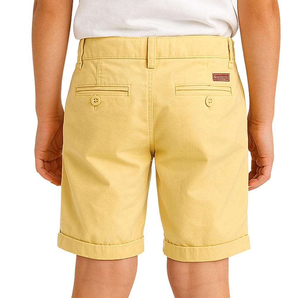Short Chino Jaune Garçon Teddy Smith 60404679D 2