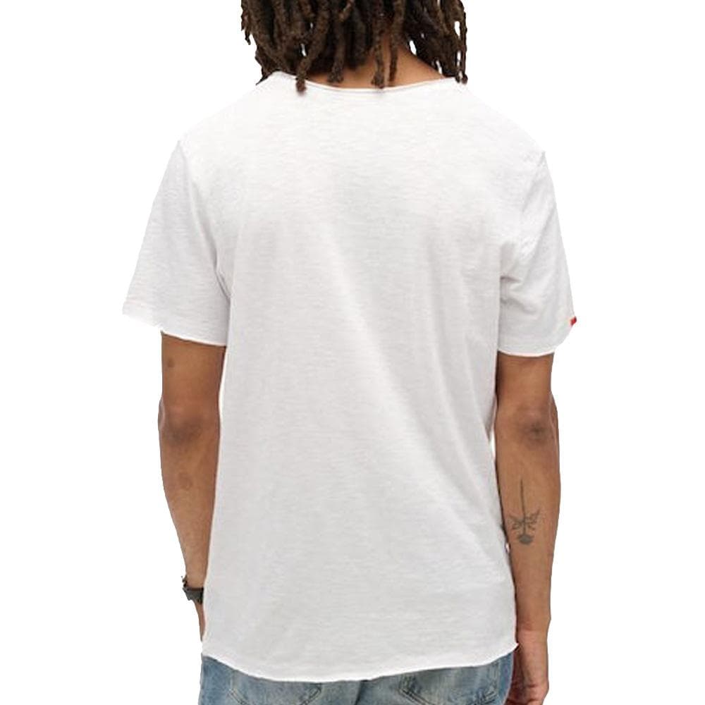T-Shirt Blanc Homme Superdru Raw 2