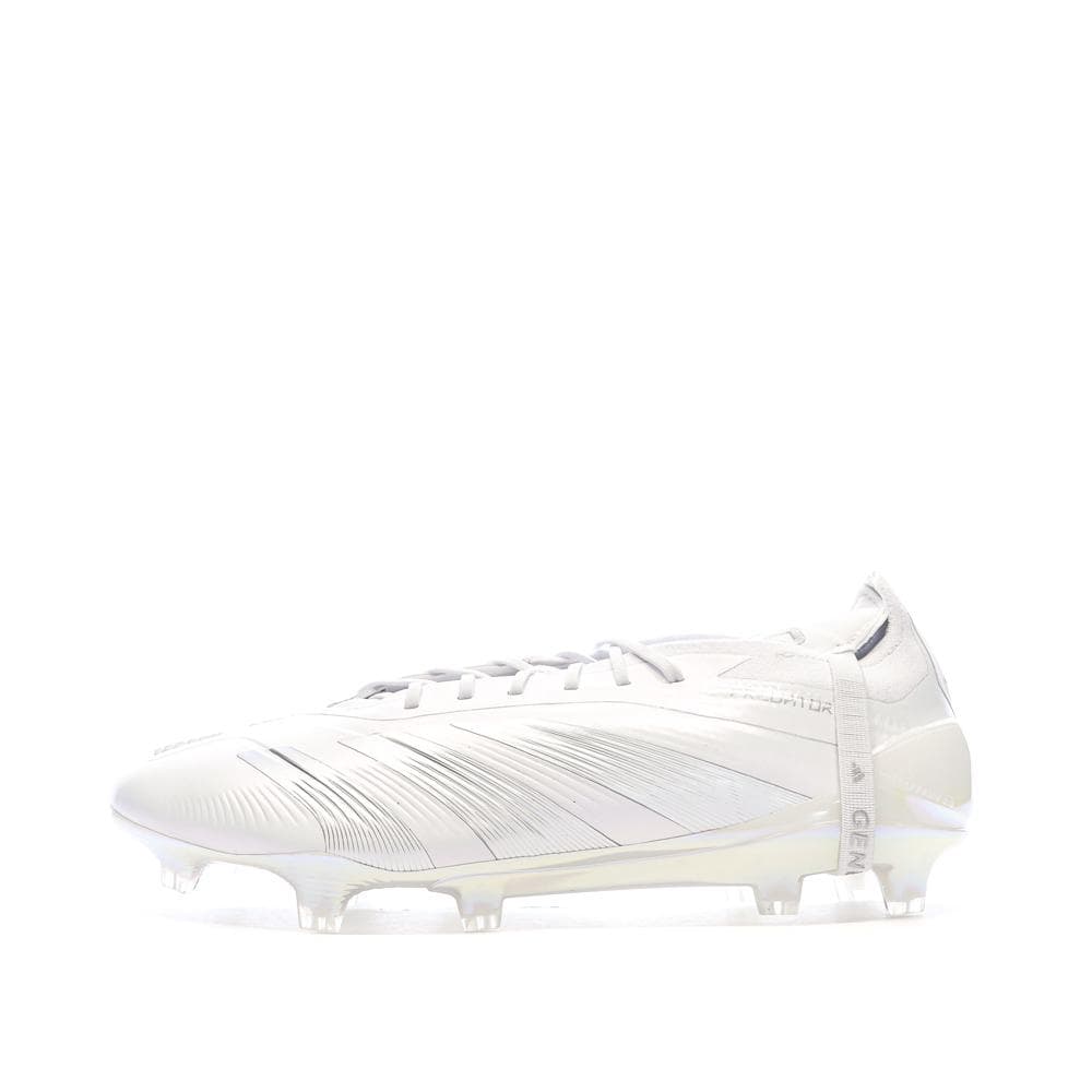 Chaussures de football Blanches Homme Adidas Predator Elite 1