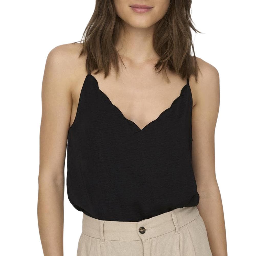Débardeur Noir Femme Only Debbie 1