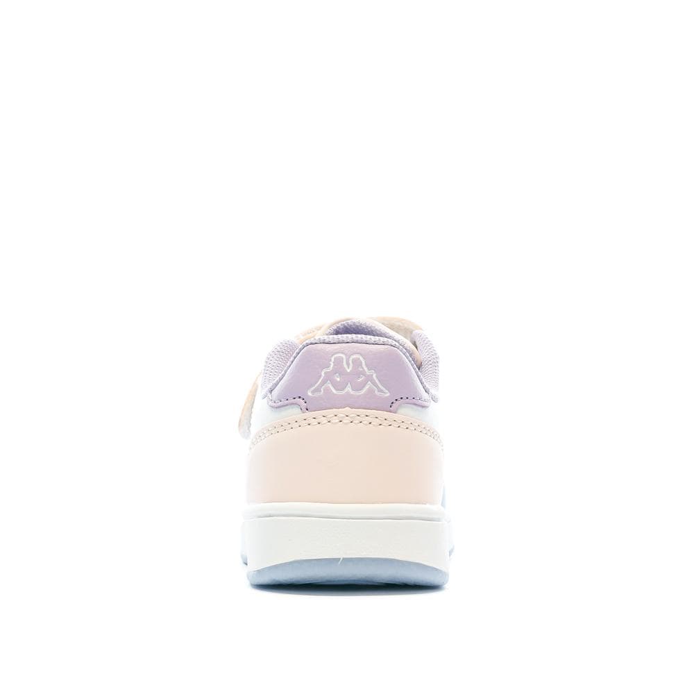 Baskets Rose/Blanc Fille KAPPA Malone 3