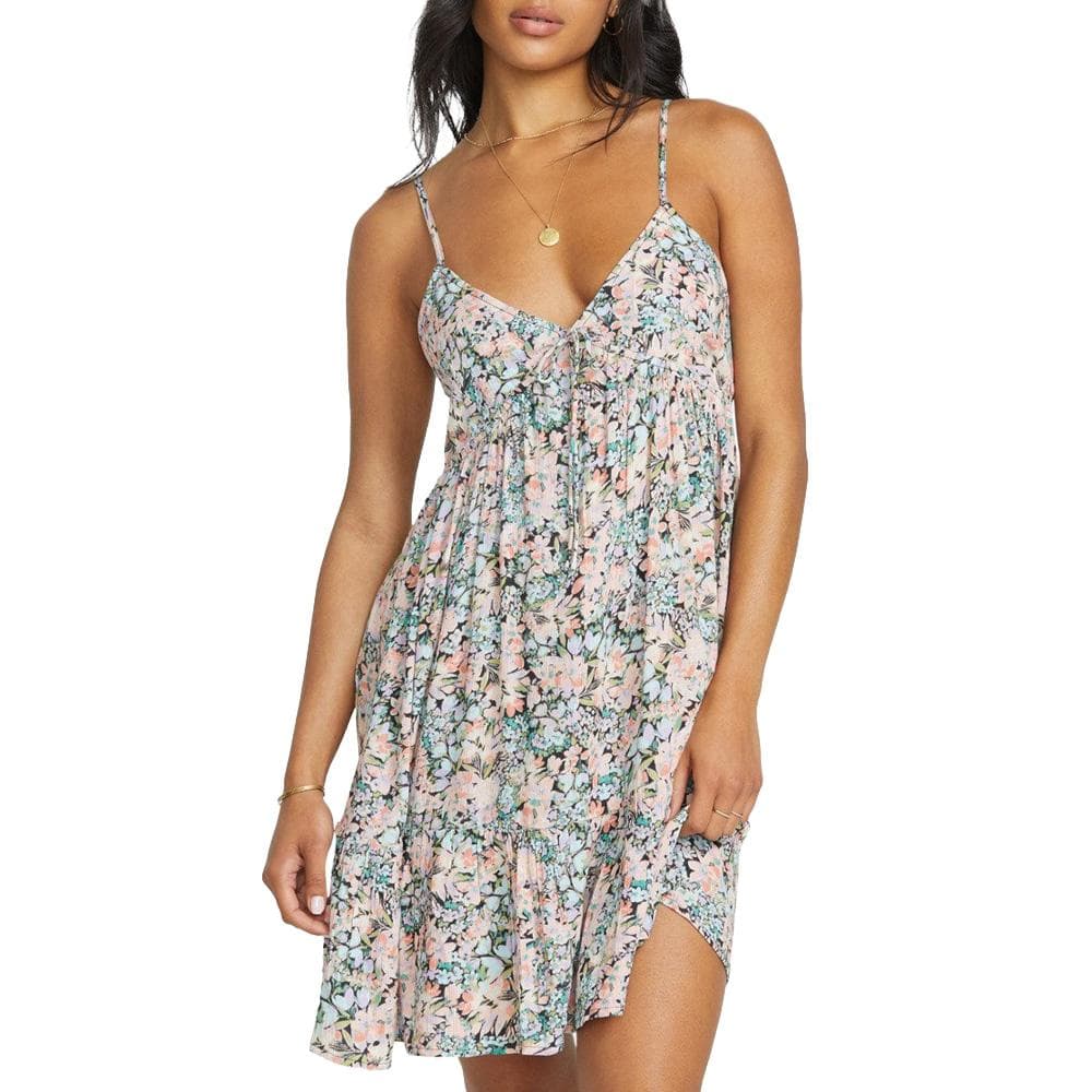 Robe Noir à Fleurs Femme Billabong See You There 1