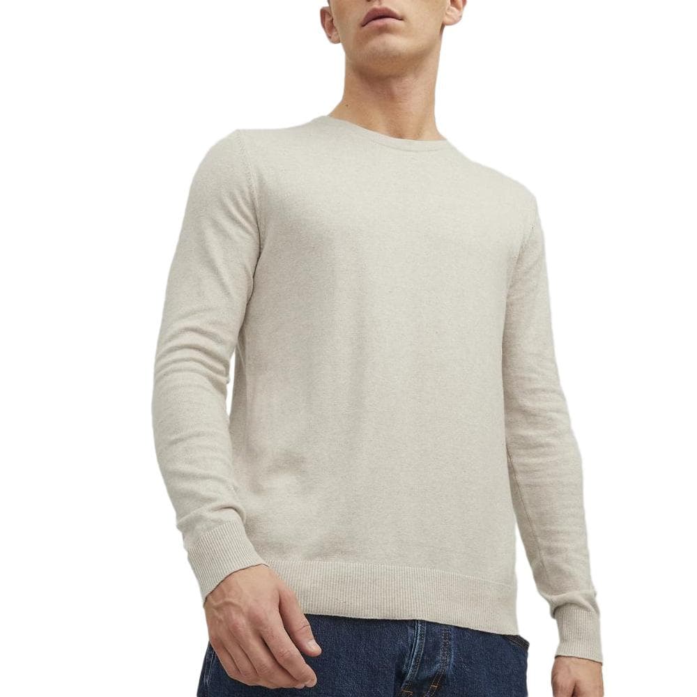 Pull Beige Homme Jack & Jones Whemil 12271785 1