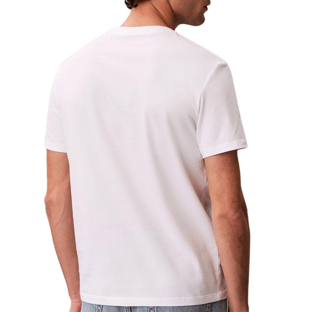 T-Shirt Blanc Homme Calvin Klein Jeans Calvinklei 2