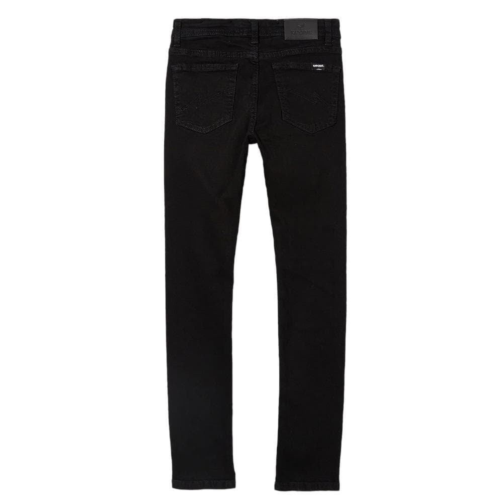 Jean Slim Noir Garçon Kaporal CEGOH 2
