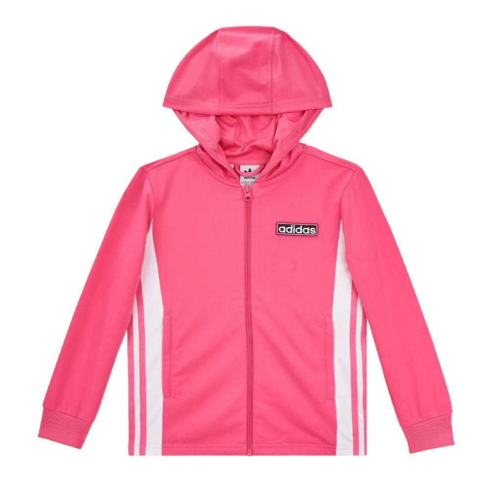 Sweat Rose Fille Adidas Fz Hoodie 1