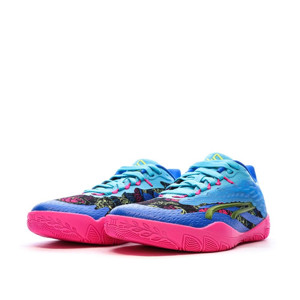 Chaussures de Basketball Bleu/Rose Homme Puma Stewie 3 6
