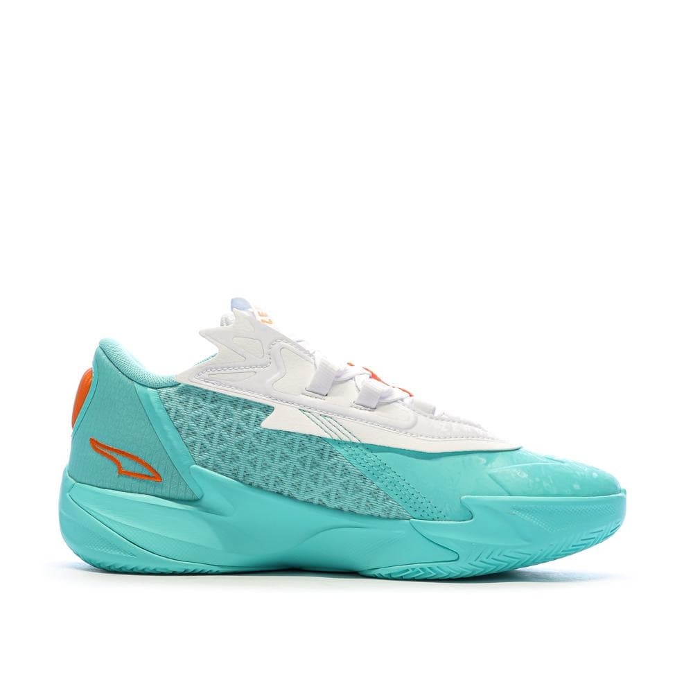Chaussures de Basketball Turquoise/Blanc Homme Puma Scoot Zeros II Shift 2