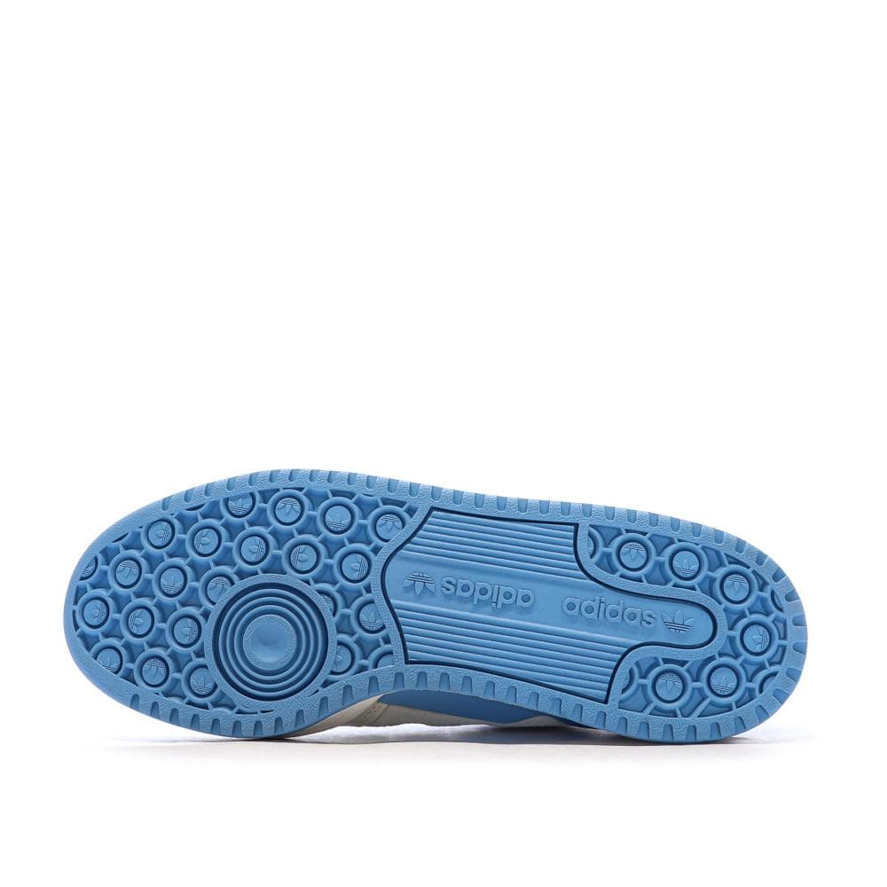 Baskets Blanches/Bleu Homme Adidas Forum 5