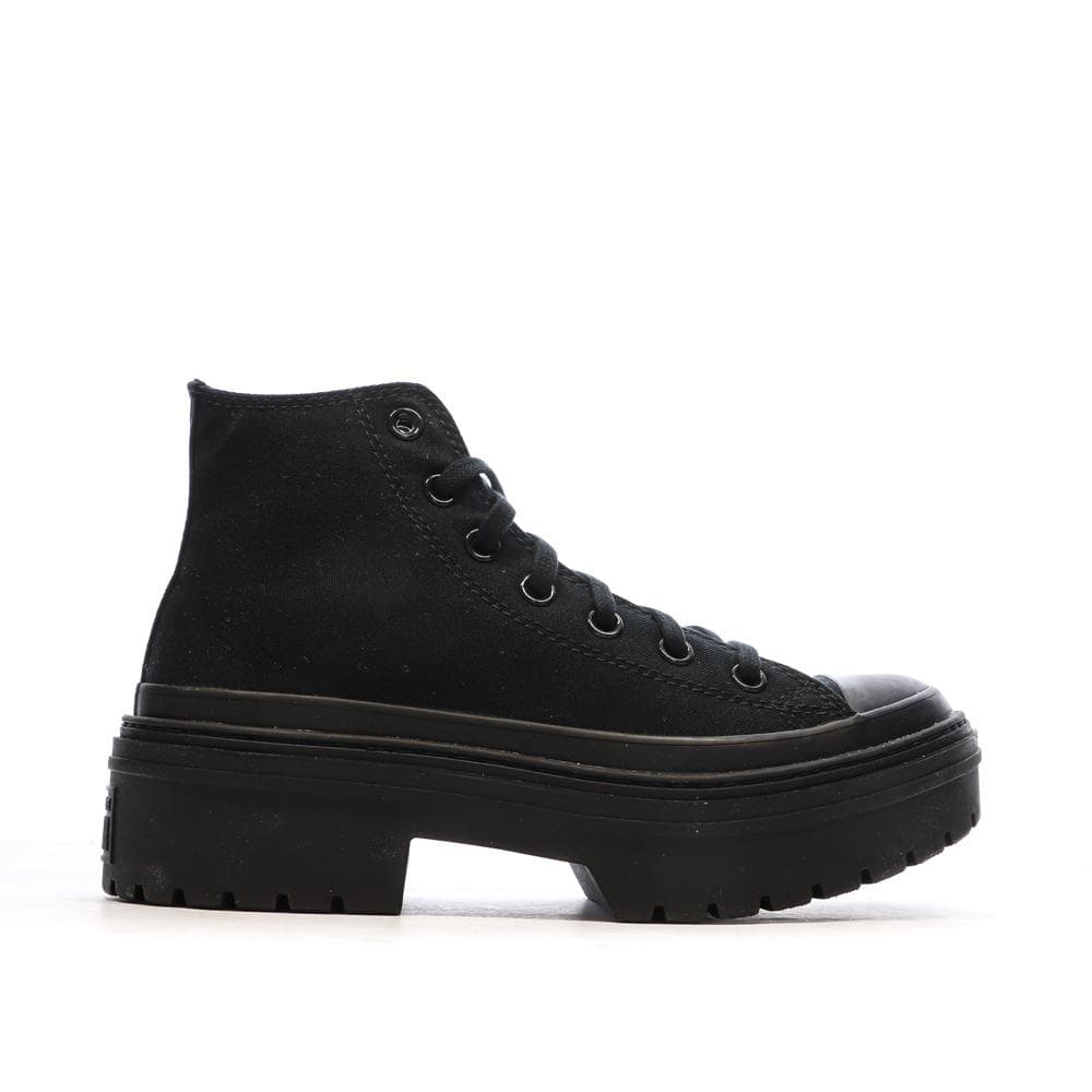 Baskets Noires Femme Converse All Star Lugged 2
