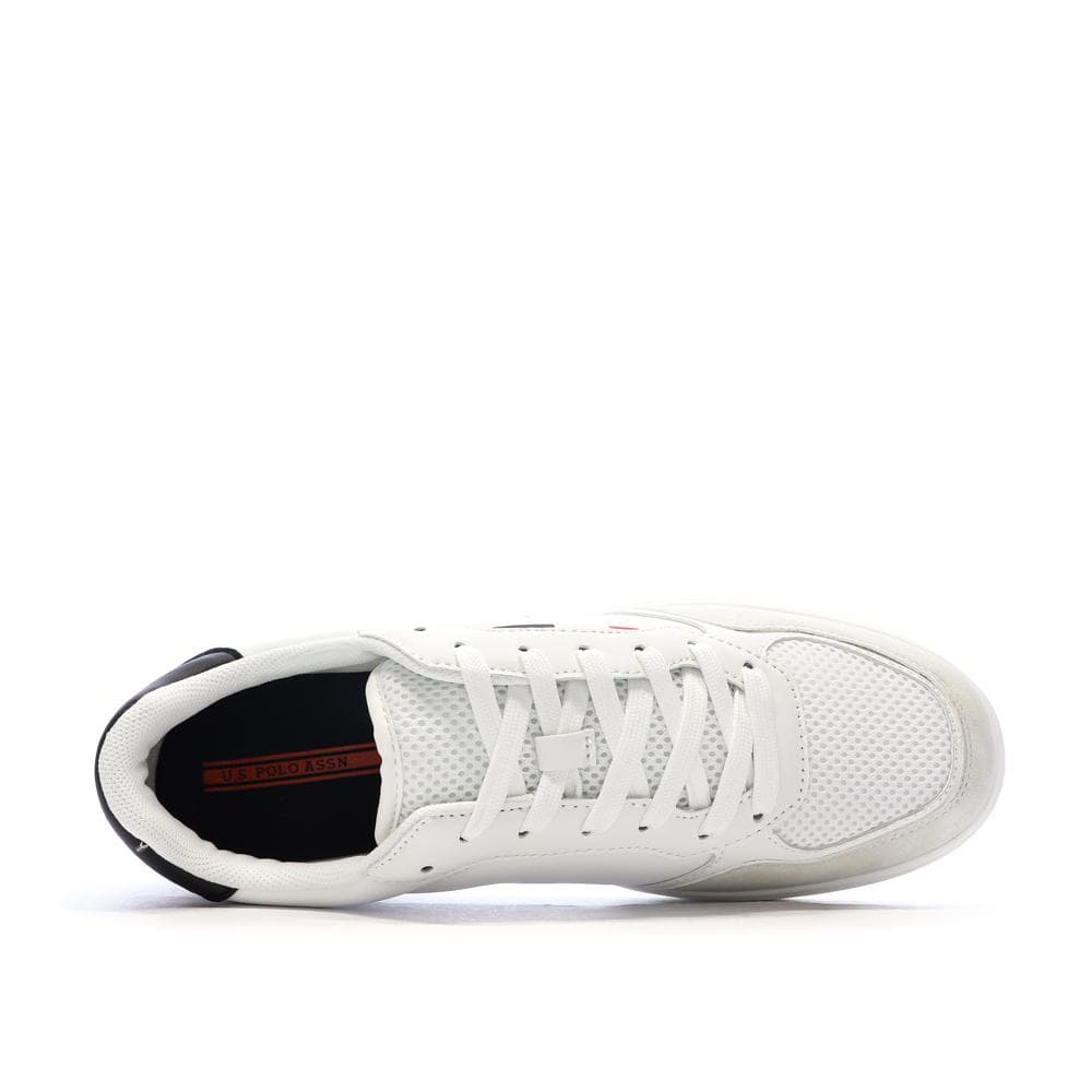 Baskets Blanc/Marine Homme US Polo ASSN Byron 4