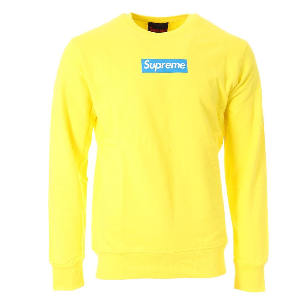 Sweat Jaune Homme Supreme Grip LEO 1