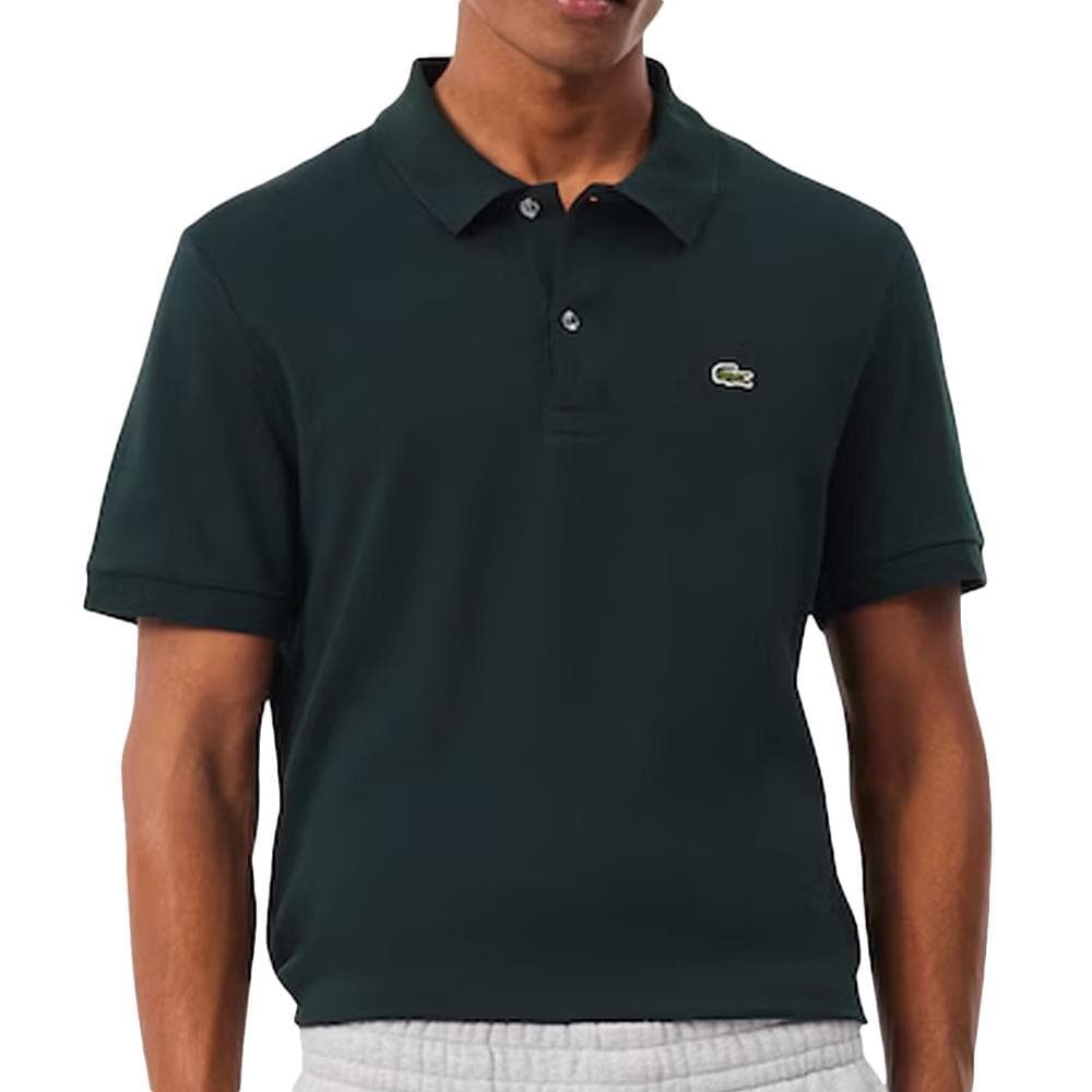 Polo Vert Sapin Homme Lacoste Fit Pima 1