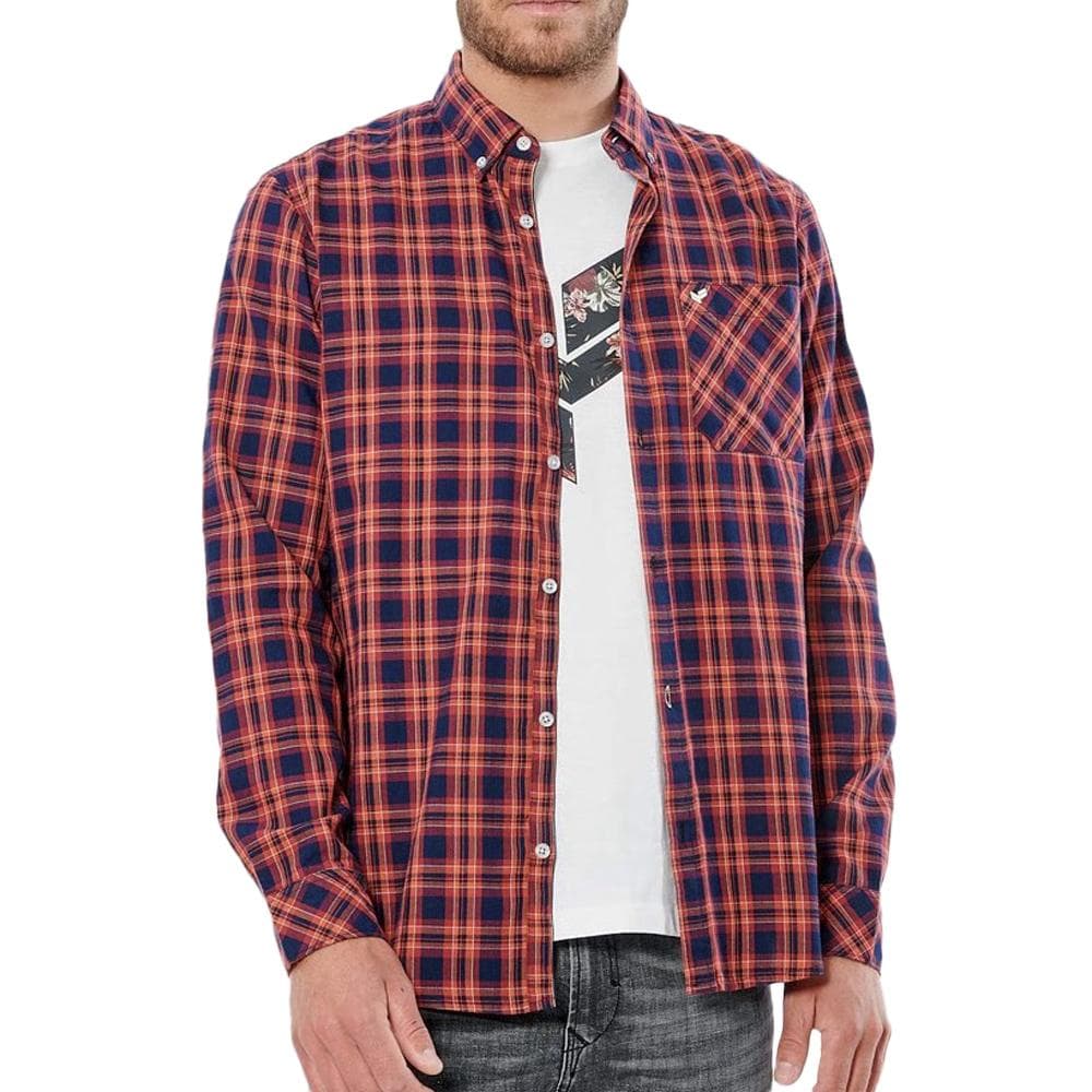 Chemise Rouge/Marine Homme Kaporal CORY 1