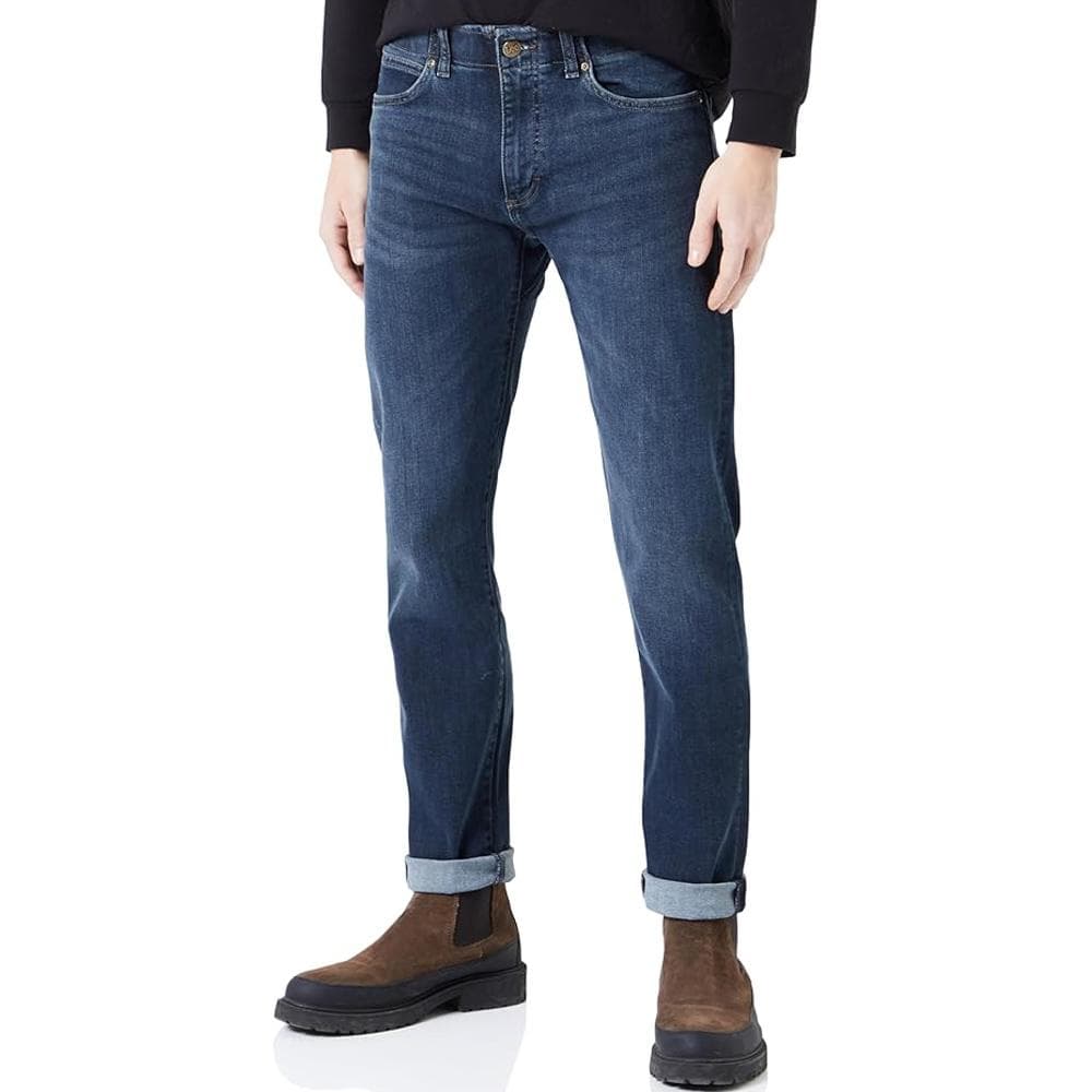 Jean Slim Bleu Homme Lee Sebastian 1