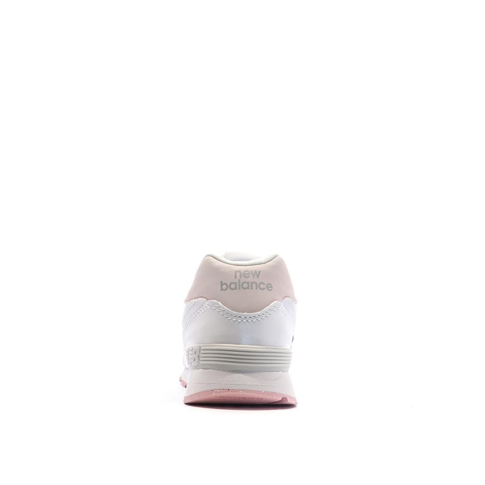 Baskets Blanc/Rose Femme/Fille New Balance 574 3
