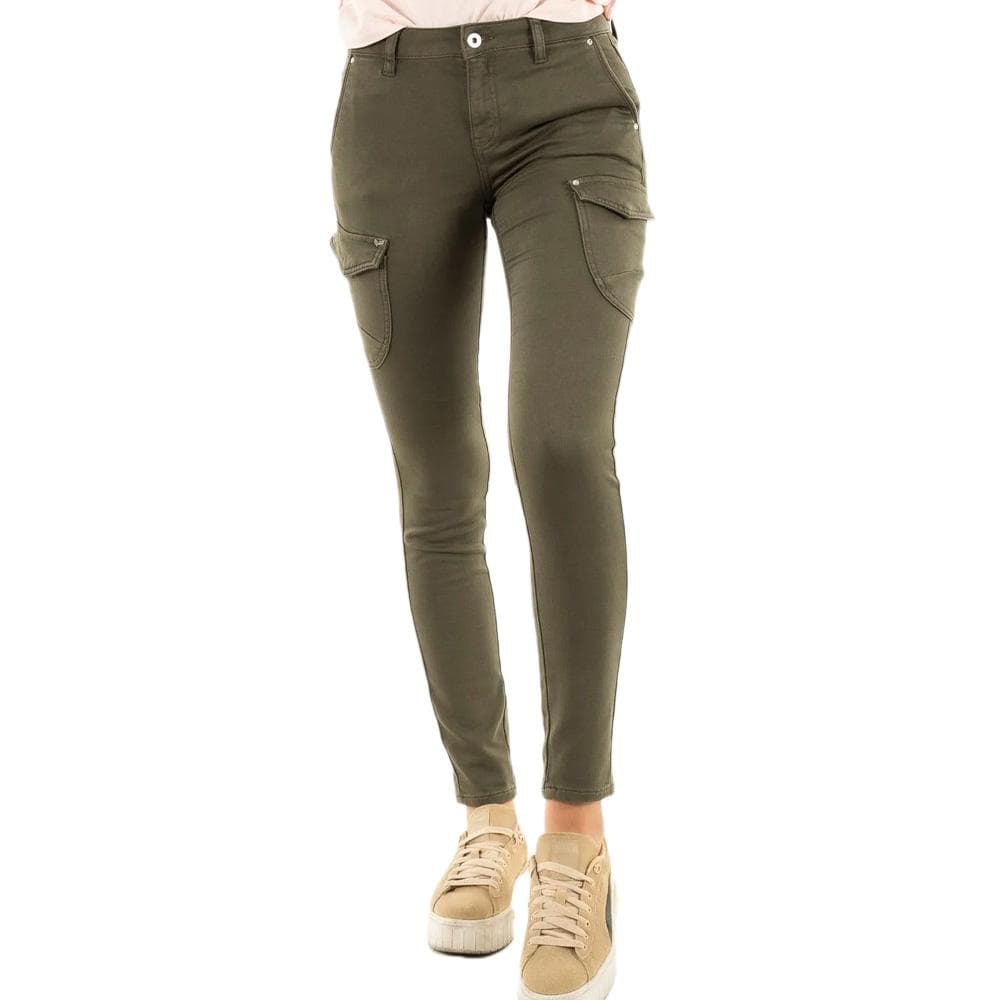 Jean Slim Kaki Femme Kaporal Dera 1