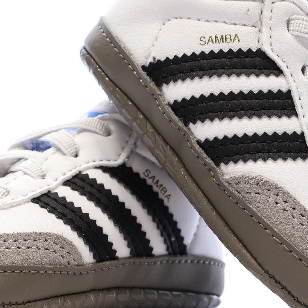 Samba Baskets Blanches/Noires Bébé Adidas 7