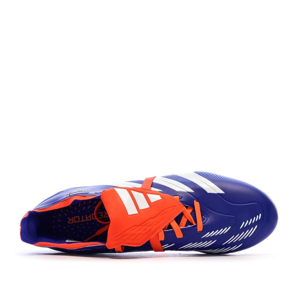 Chaussures de football Bleu/Orange Homme Adidas Predator League 4