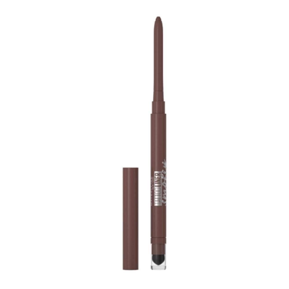 Crayon à yeux Longue tenue Gemey Maybelline Yx Tattoo Liner Smokey Brun 1