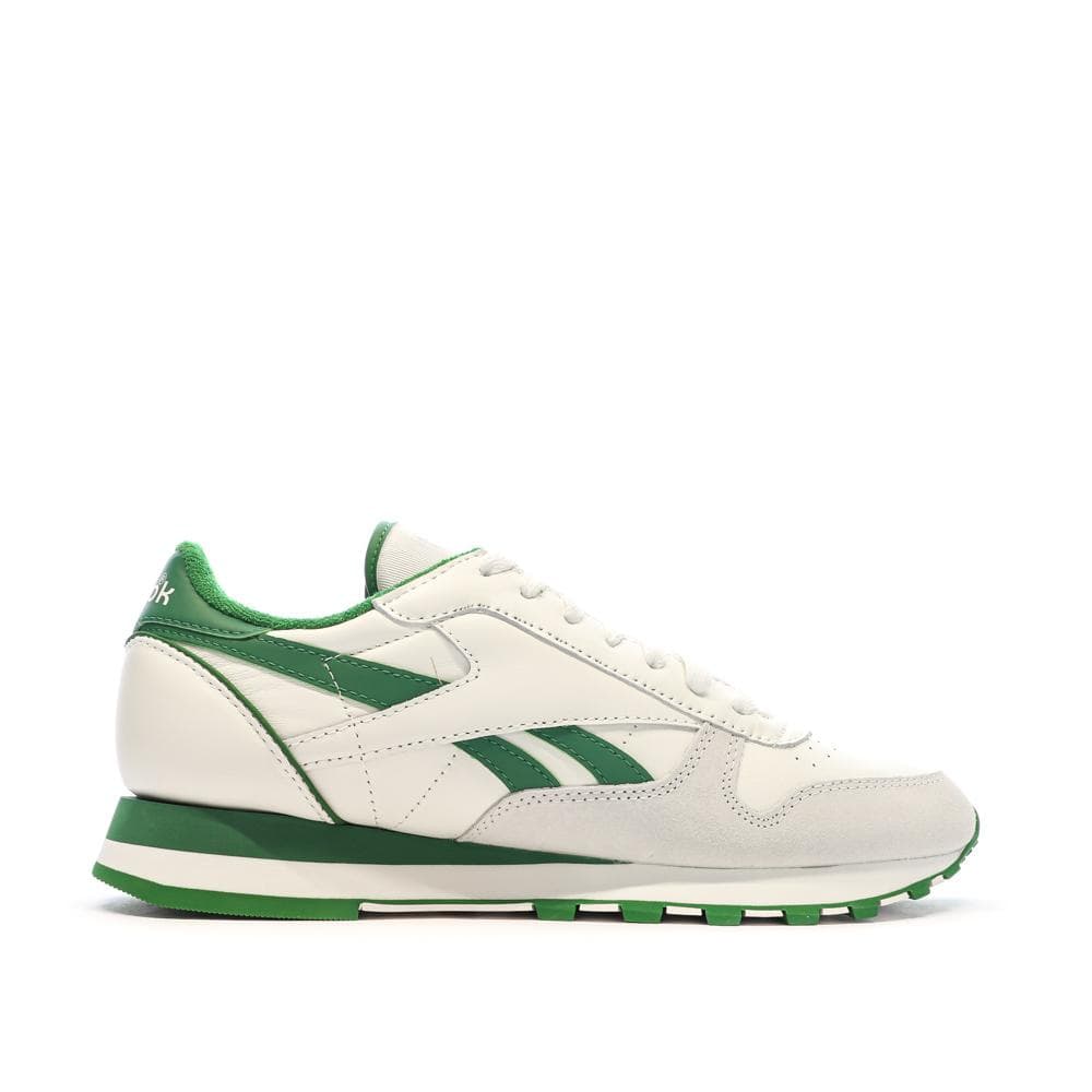 Baskets Blanc/Vert Homme Reebok Classic Leather 1983 Vintage 2