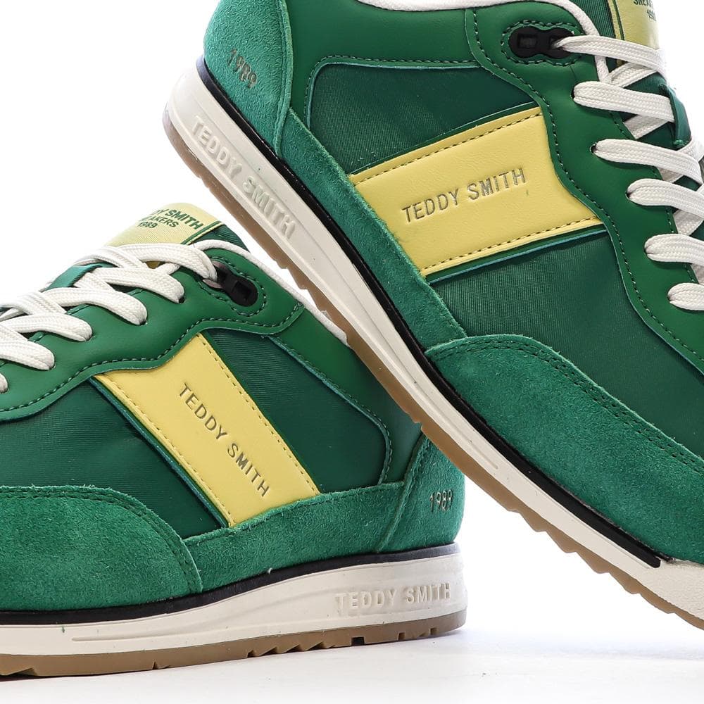 Baskets Verte/Jaune Homme Teddy Smith 120506 7
