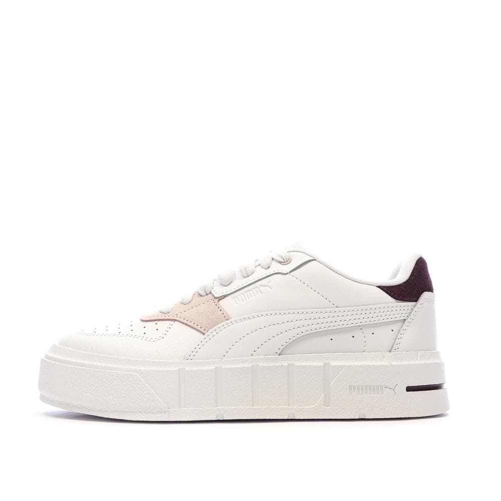 Baskets Blanches Fille/Femme Puma Cali Court Match 1