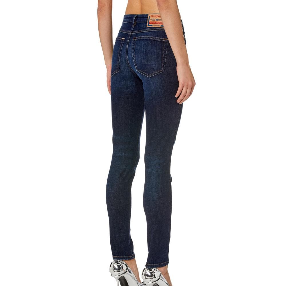 Jean Slim Bleu Foncé Femme Diesel Babhila 2