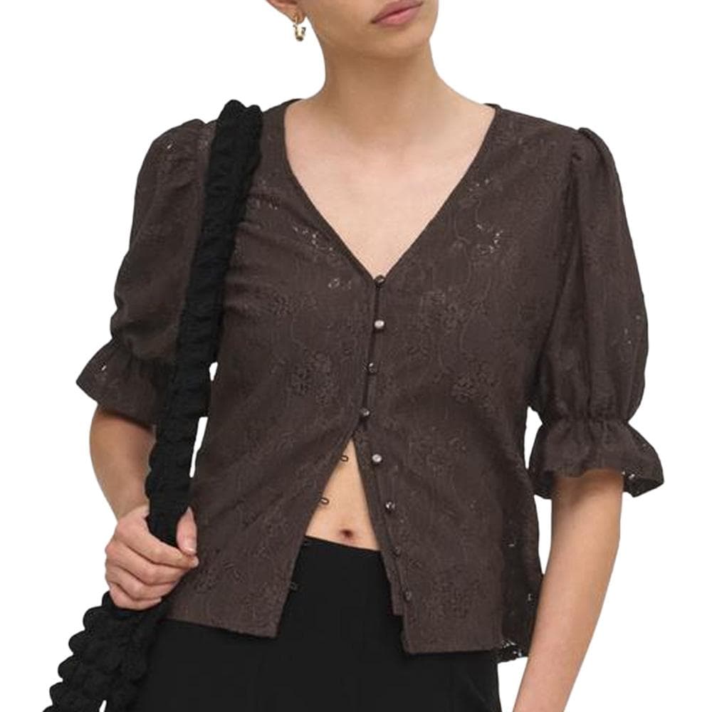 Blouse Marron Femme JDY Jakobe 2/4 1