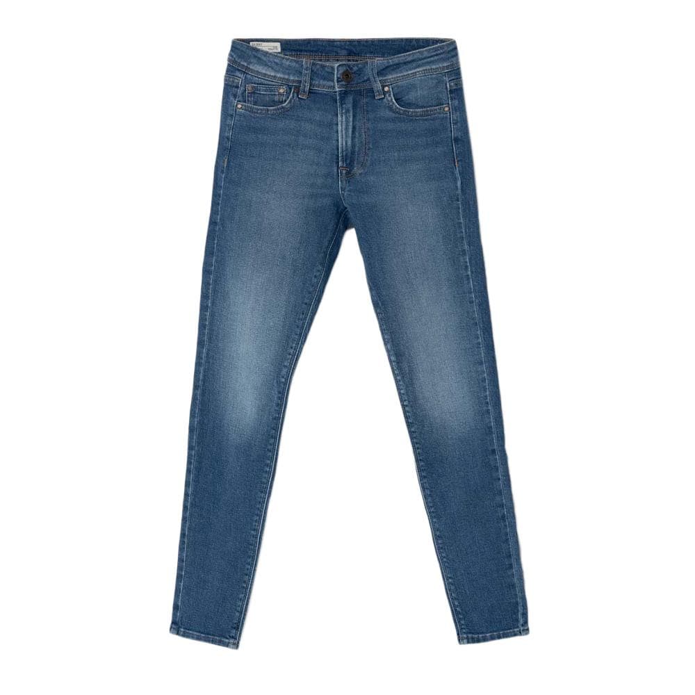 Jean Slim Bleu Fille Pepe Jeans Pixlette High 1