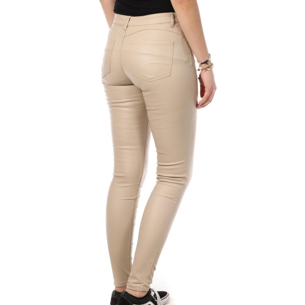 Pantalon skinny enduit Beige Monday Premium 2