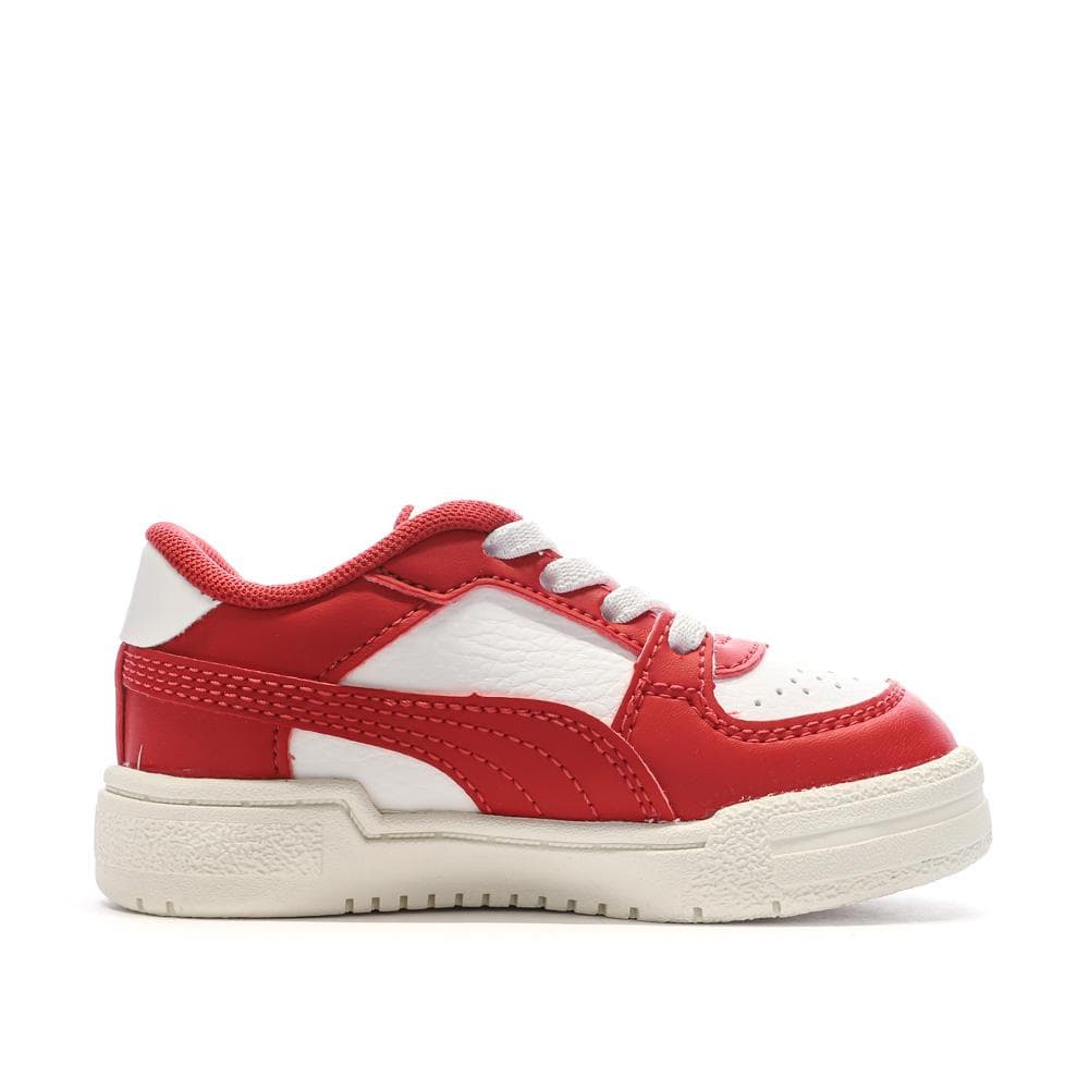 Baskets Blanches/Rouges Garçon Puma Pro Classic 2