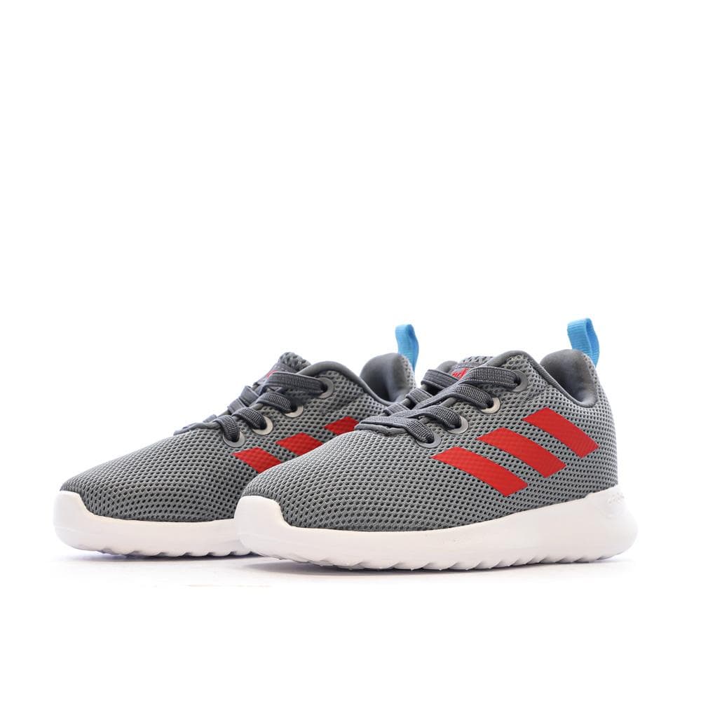 Baskets Gris/Rouge Garçon Adidas Lite Racer 6