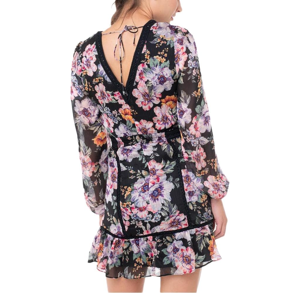 Robe Noire à Motifs Femme Guess Elana 2