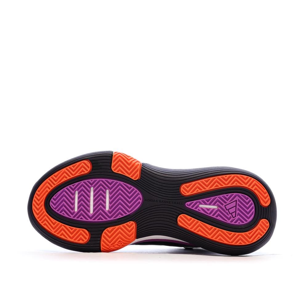 Chaussures de basketball Noires/Violettes Homme Adidas Bounce 5