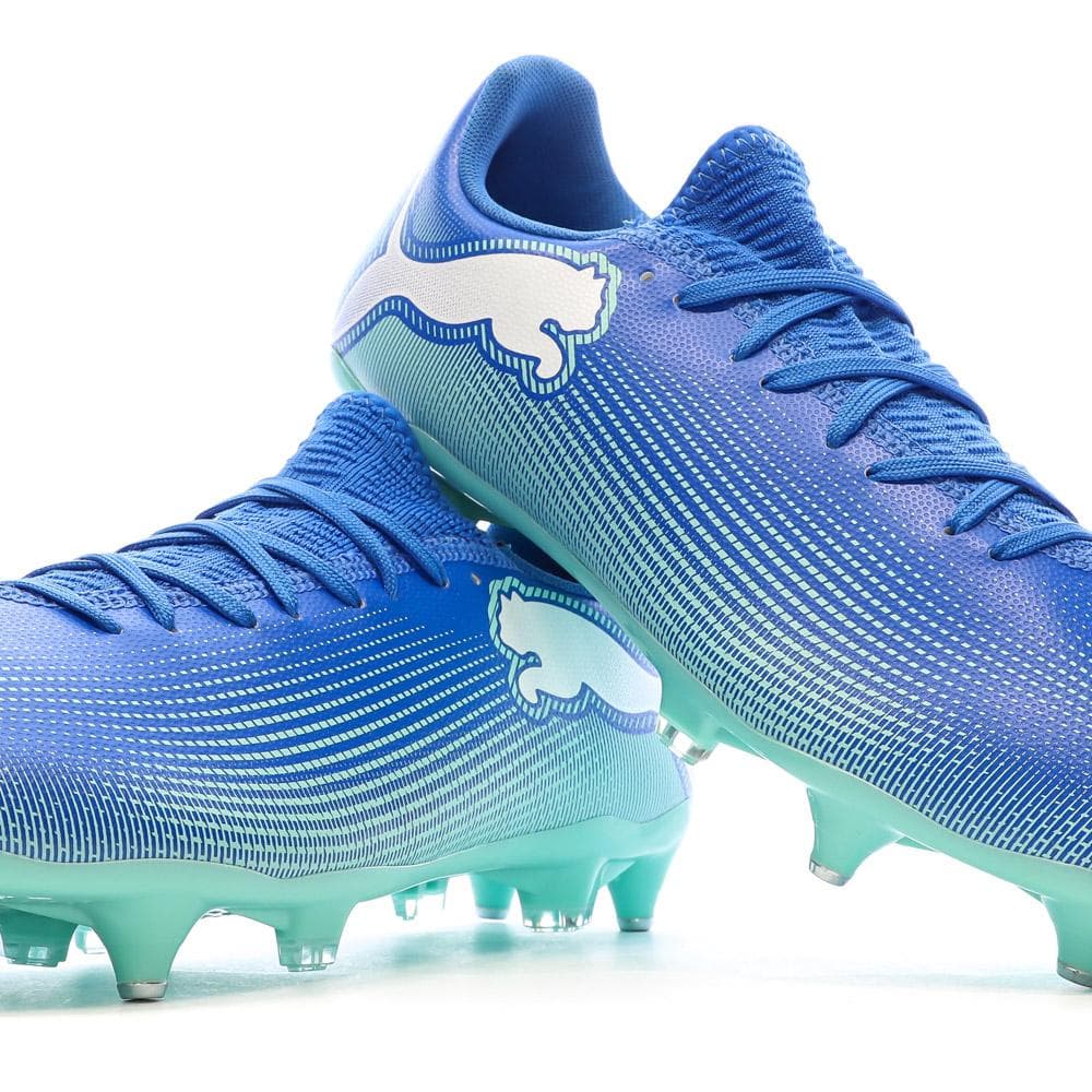 Chaussures de Foot Bleues Homme Puma Future 7 Play MxSG 7