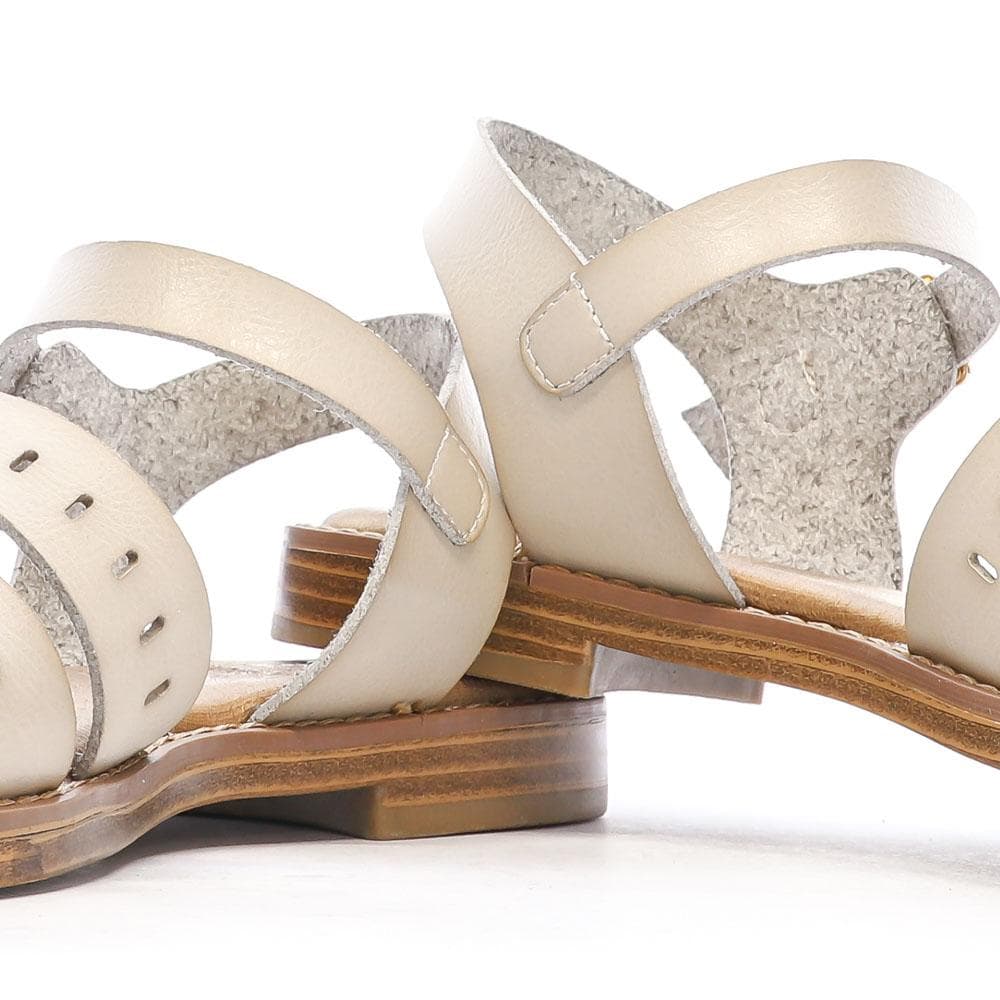 Sandales Blanc/Beige Femme Xti 143868 7