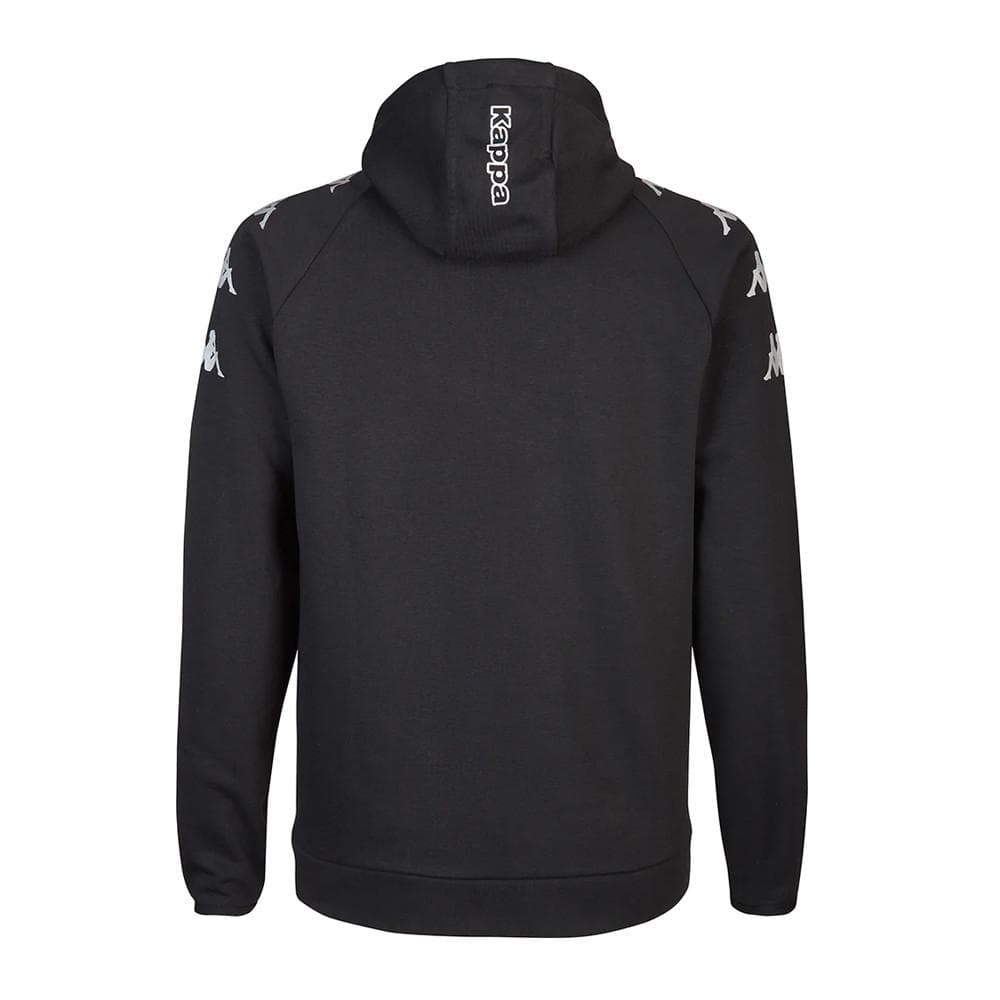 Sweat Zippé Noir/Gris Garçon Kappa Divieto 2