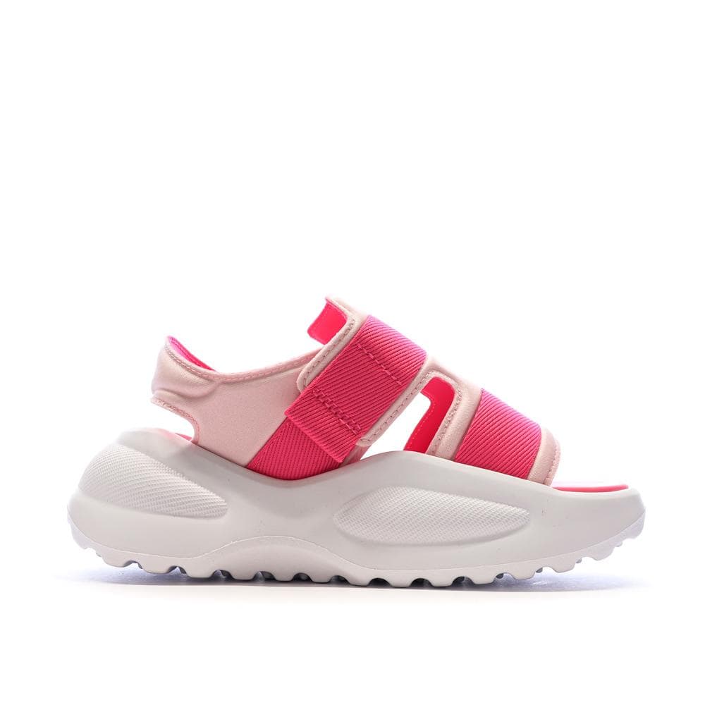Sandales Roses/Blanches Fille Adidas Mehana 2