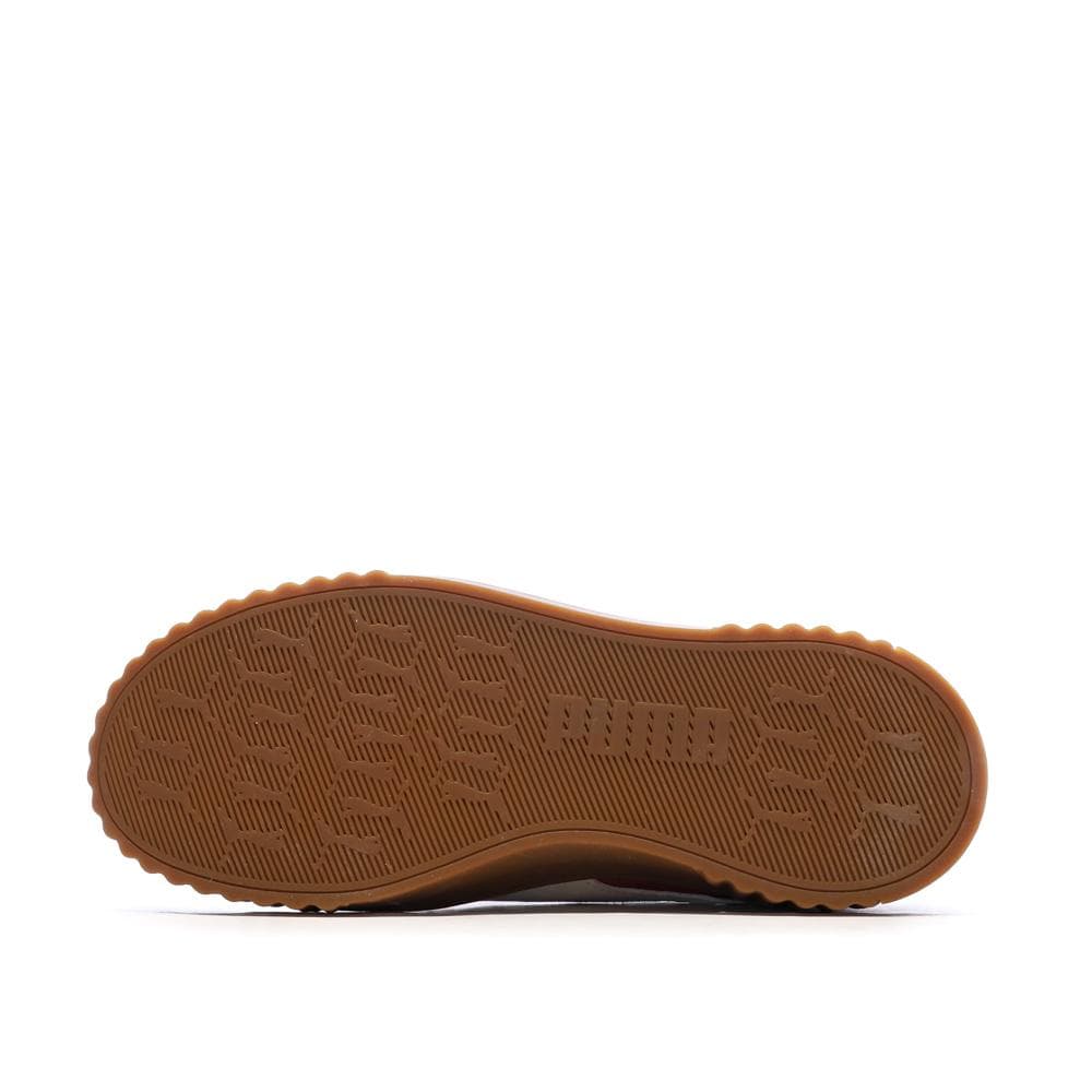 Baskets Rouge Femme Puma Carina 3.0 Luxe 5