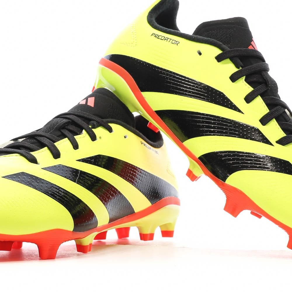 Chaussures de football Jaunes/Noires/Rouges Garçon Adidas Predator 7