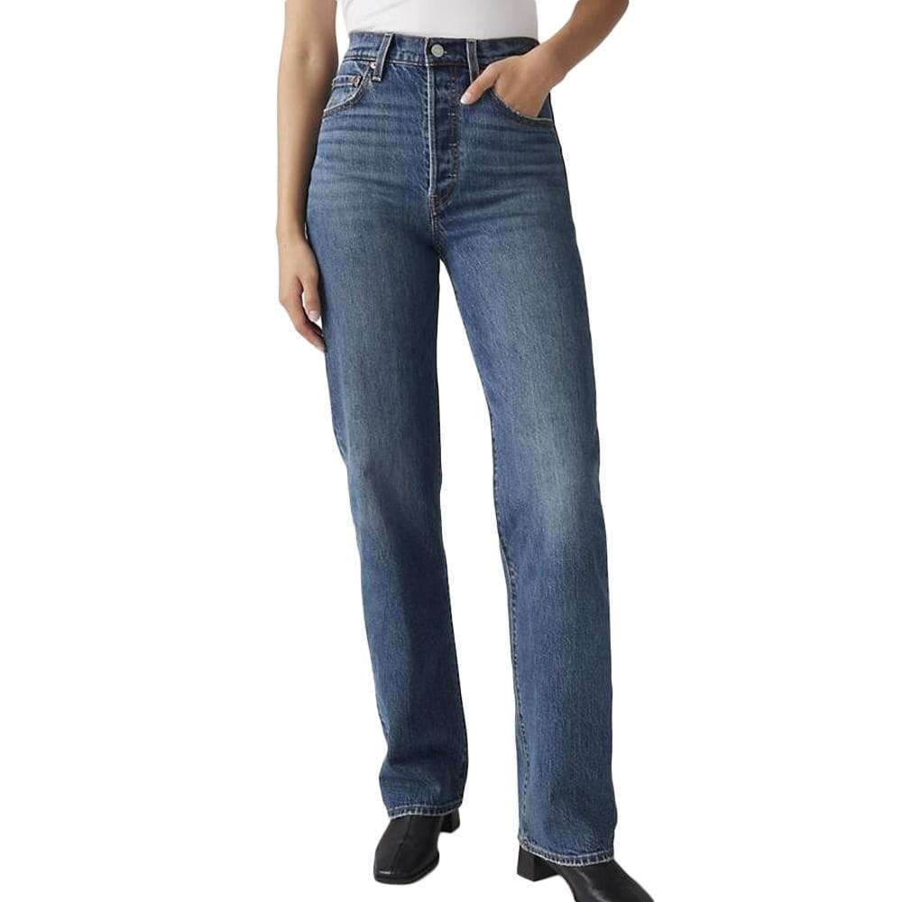 Jean Straight Bleu Clair Levi's Ribcages 1