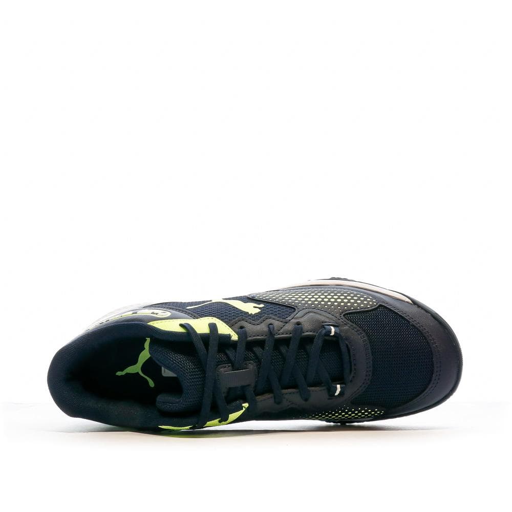 Chaussures de Padel Noire/Jaune Homme Puma Solarcourt 4