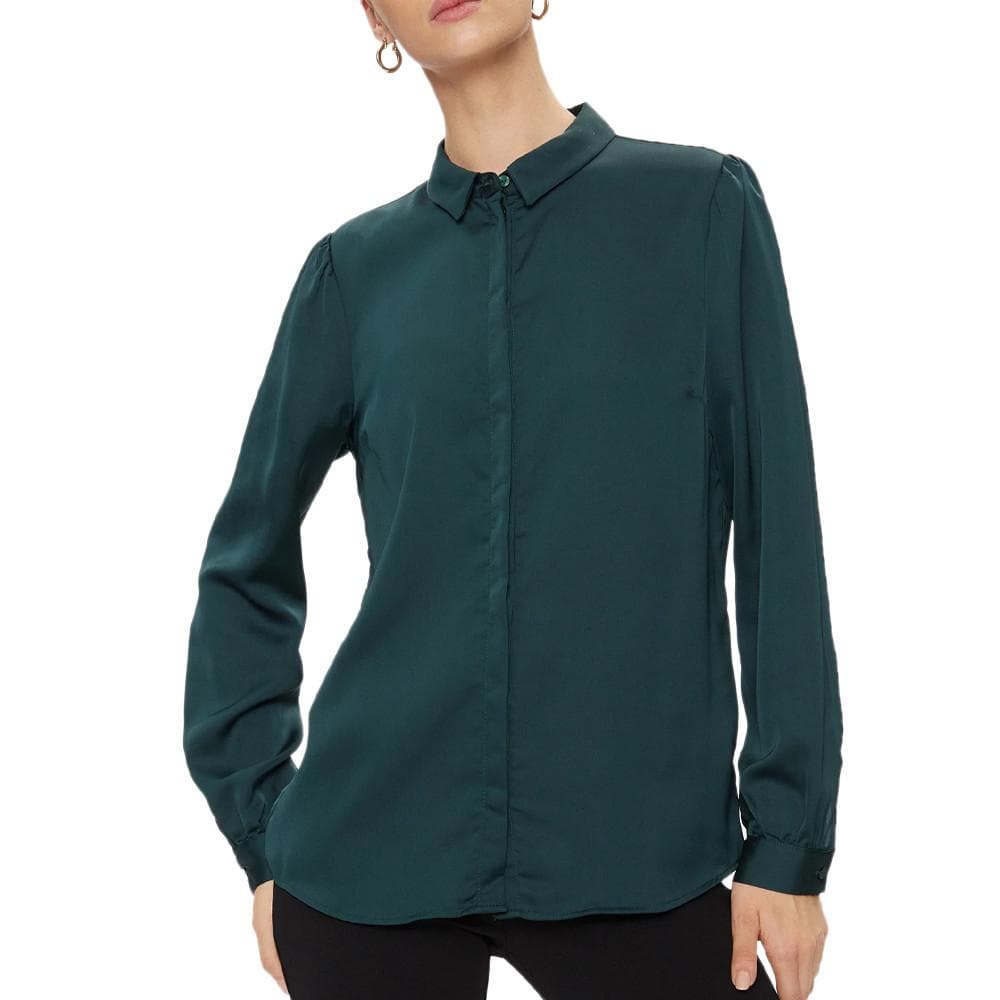 Chemise Verte Femme Vila Viellette 1