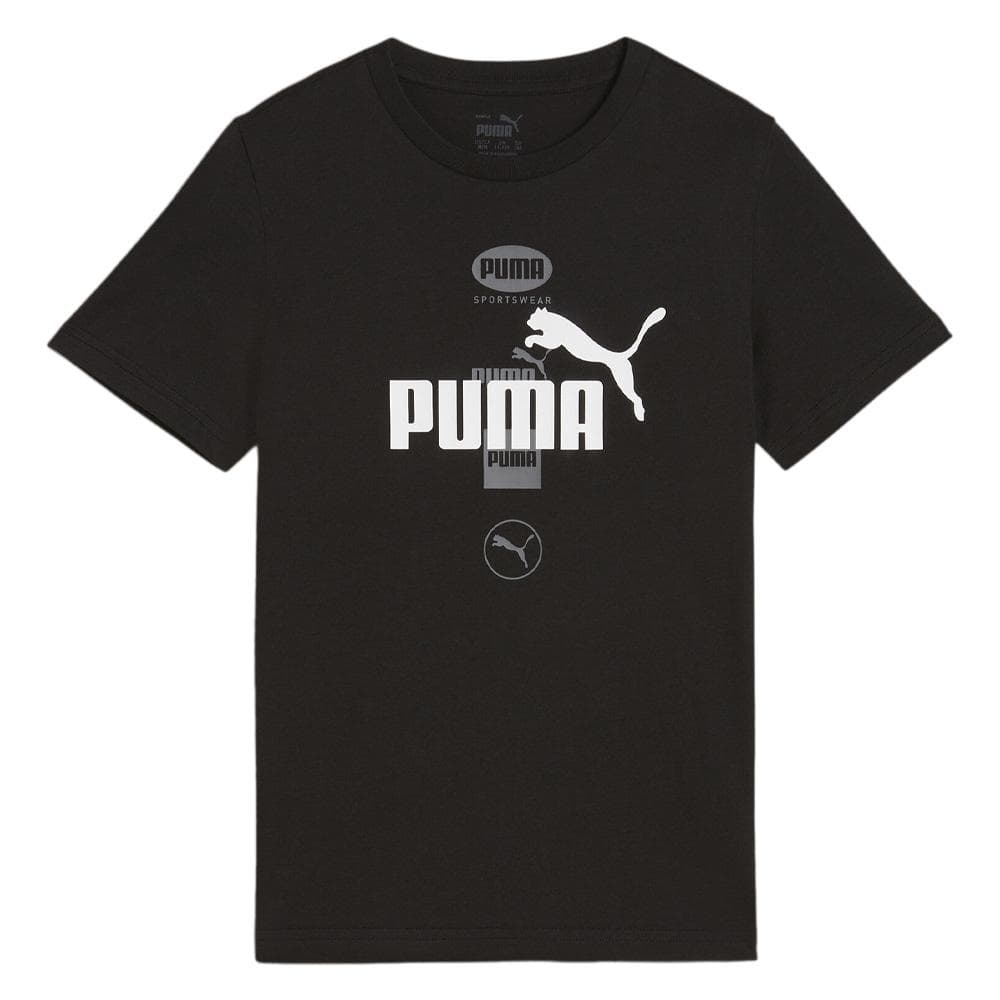 T-shirt Noir Garçon Puma Power Graphic 681858 1