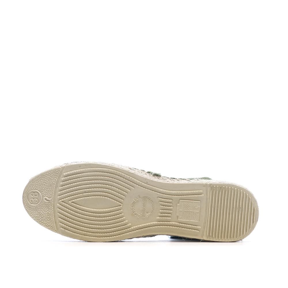 Espadrilles Vert Femme Ushuaia Dimitrie 5