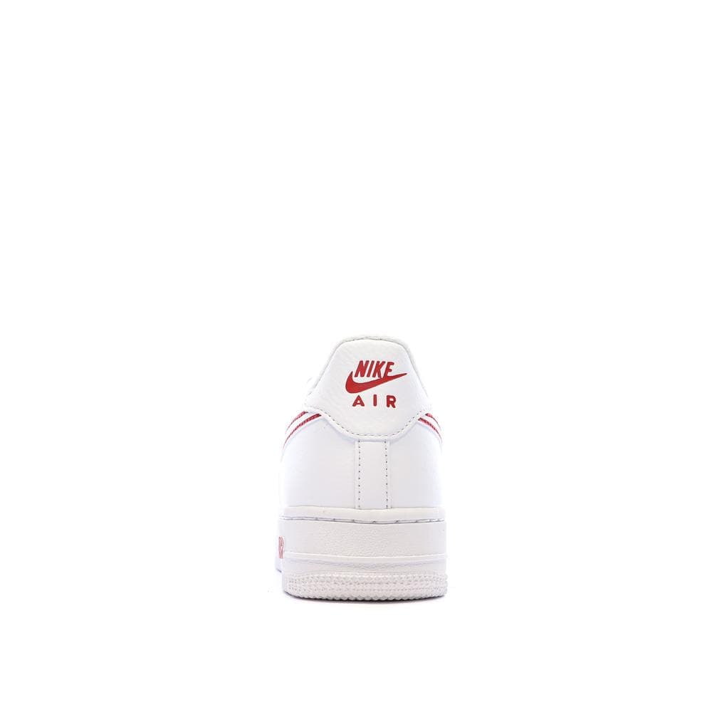 Baskets Blanche/Rouges Garçon Nike Air Force 1 3