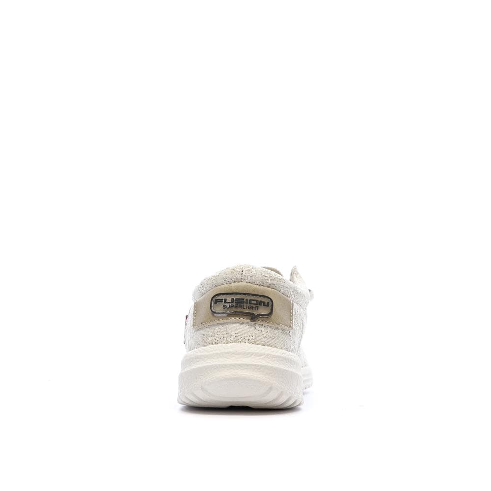 Chaussures Blanche Femme Fusion Flower 3