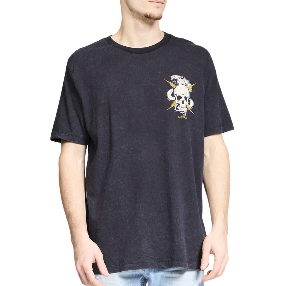 T-Shirt Noir Homme Kaporal RALPH 1